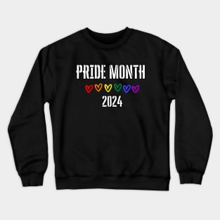 PRIDE MONTH 2024, LGBTQ, Crewneck Sweatshirt